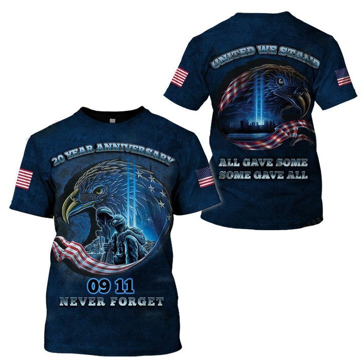 Patriot Day Hoodie United We Stand All Gave Some Some Gave All Shirt Patriot Day Shirt - Trendy Gift For Men & Women