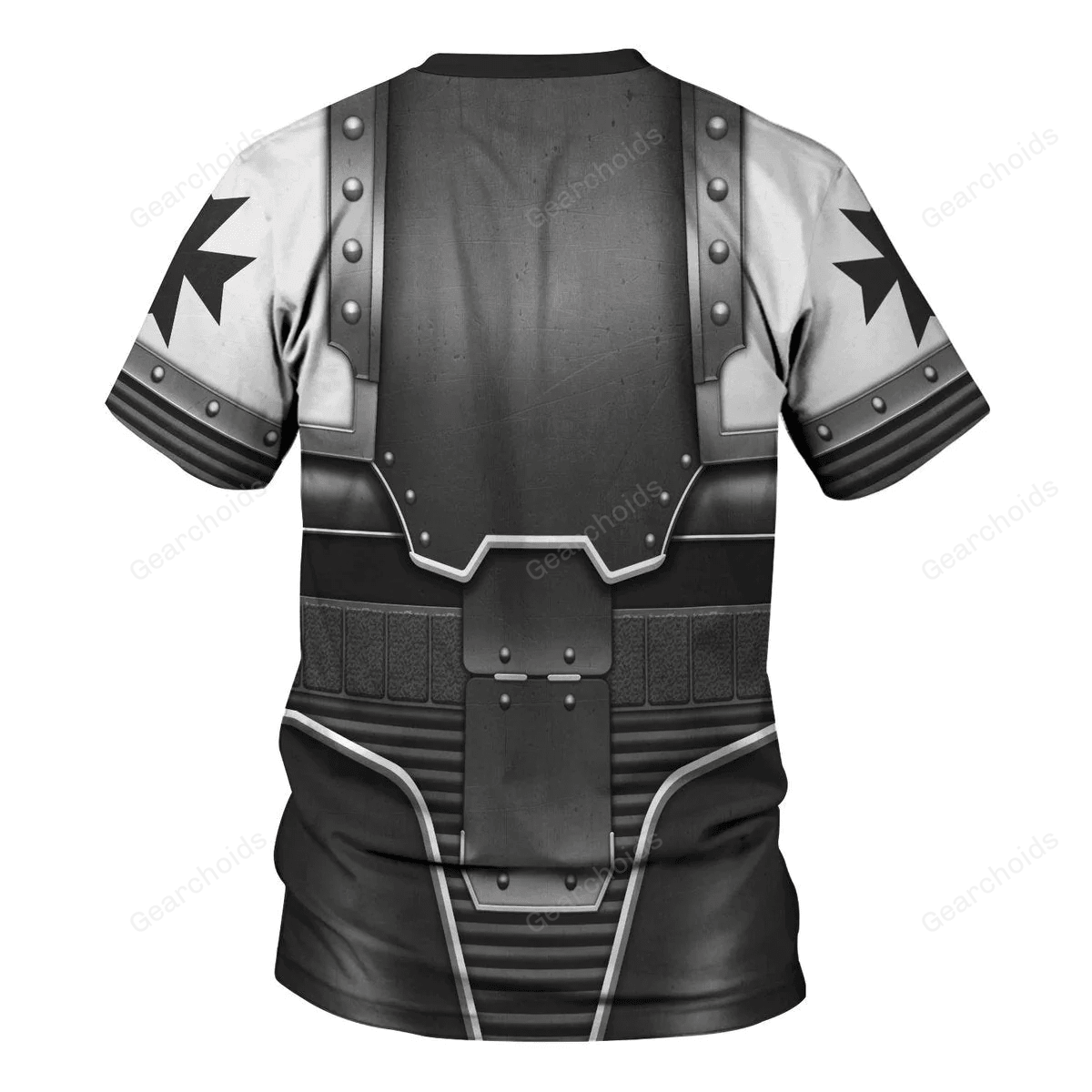 Black Templars In Mark III Power Armor - Costume Cosplay T-shirt CSWRH173