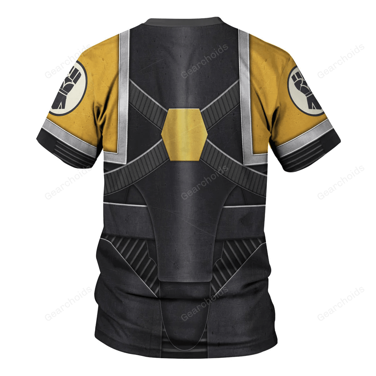 Pre-Heresy Imperial Fists In Mark IV Maximus Power Armor - Costume Cosplay T-shirt CSWRH183
