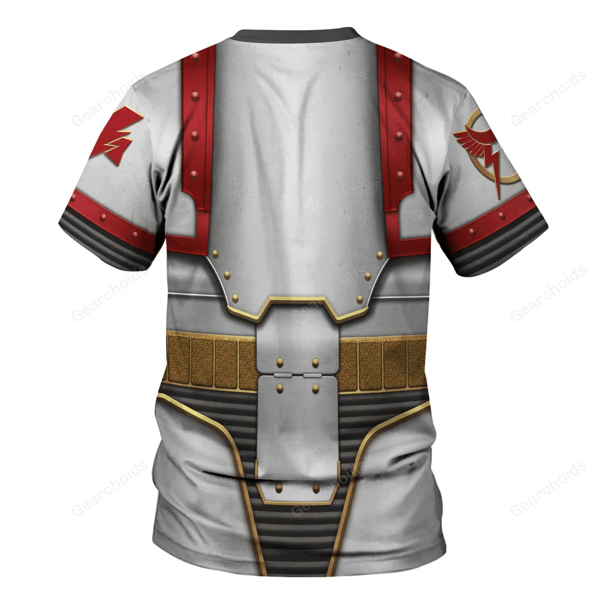 White Scars In Mark III Power Armor - Costume Cosplay T-shirt CSWRH012