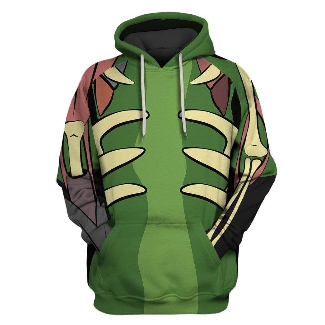 Rick And Morty T-shirt Pickle Rick Costume Green T-shirt Hoodie Apparel For Fan