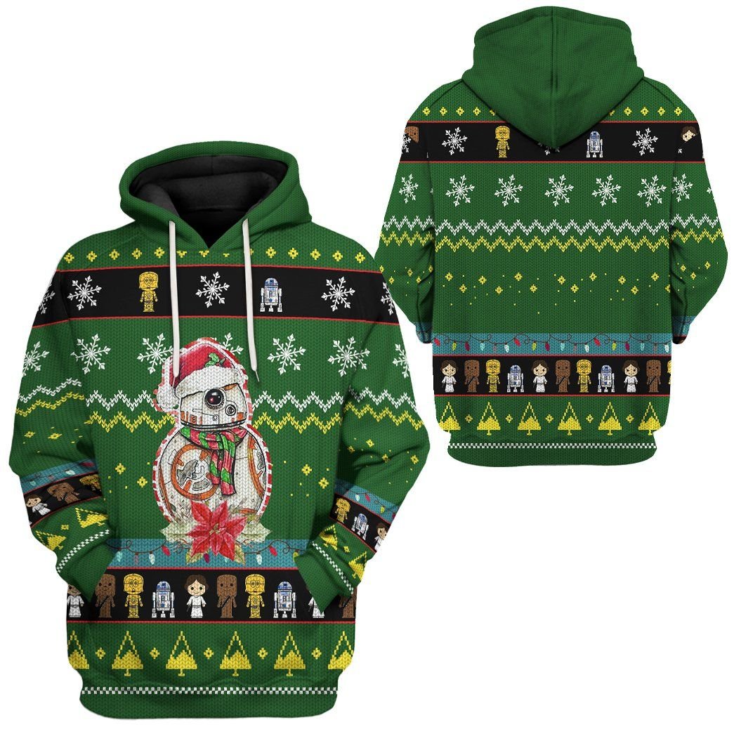 Alohazing 3D Star Wars Christmas Custom Tshirt Hoodie Apparel
