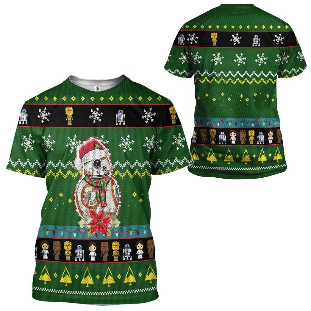 Alohazing 3D Star Wars Christmas Custom Tshirt Hoodie Apparel