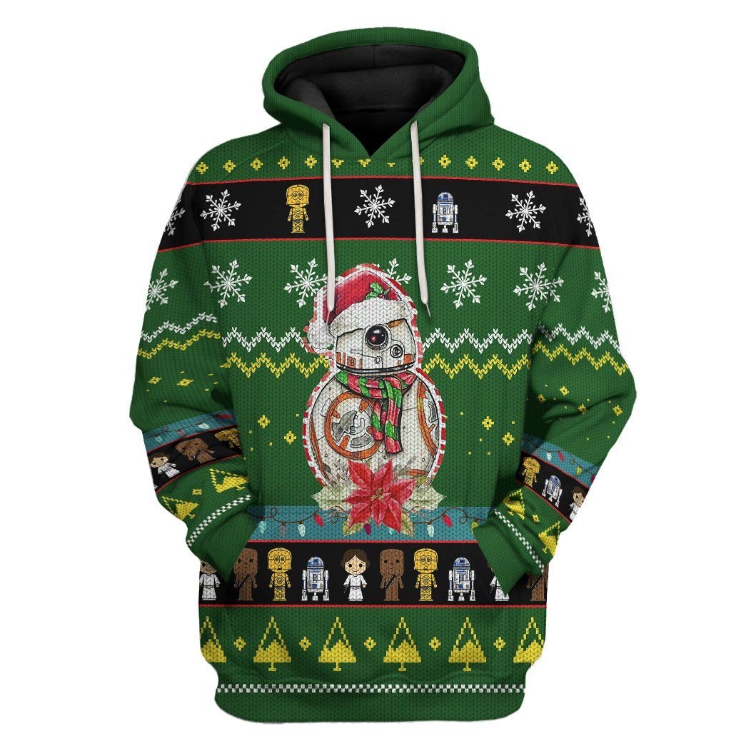 Alohazing 3D Star Wars Christmas Custom Tshirt Hoodie Apparel