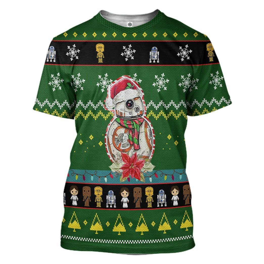 Alohazing 3D Star Wars Christmas Custom Tshirt Hoodie Apparel