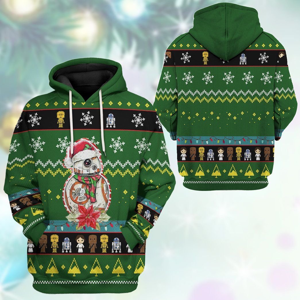 Alohazing 3D Star Wars Christmas Custom Tshirt Hoodie Apparel