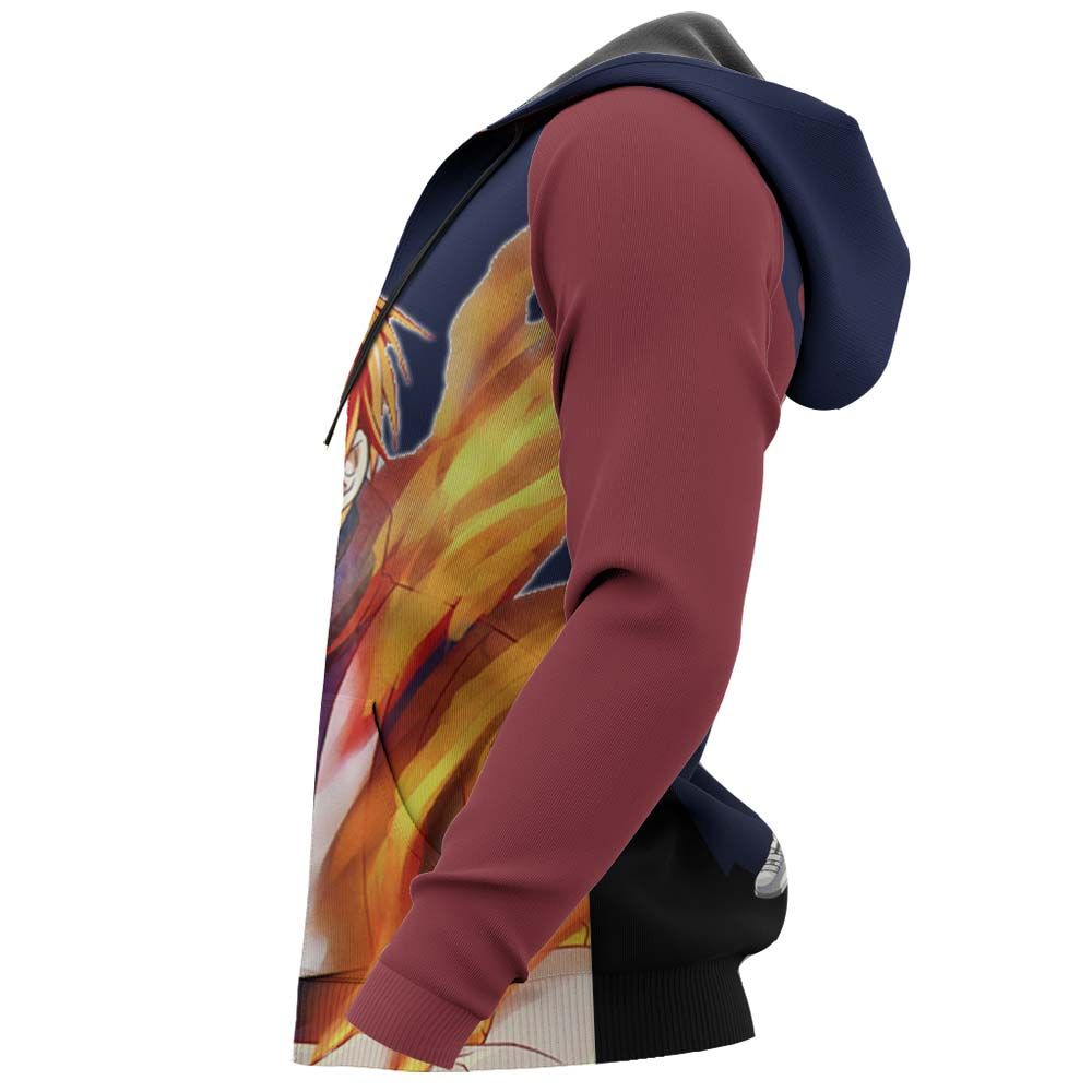 My Hero Academia Hoodie Boku No Hero Academia Apparel Shoto Todoroki White Red Blue Hoodie
