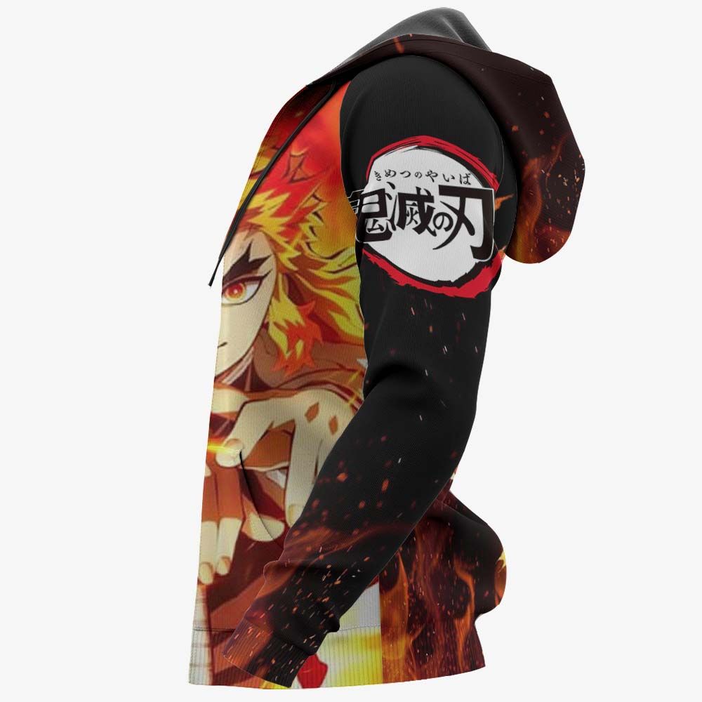 Demon Slayer Hoodie Tanjiro Water Breathing Green Hoodie Kimetsu No Yaiba Hoodie Demon Slayer Apparel