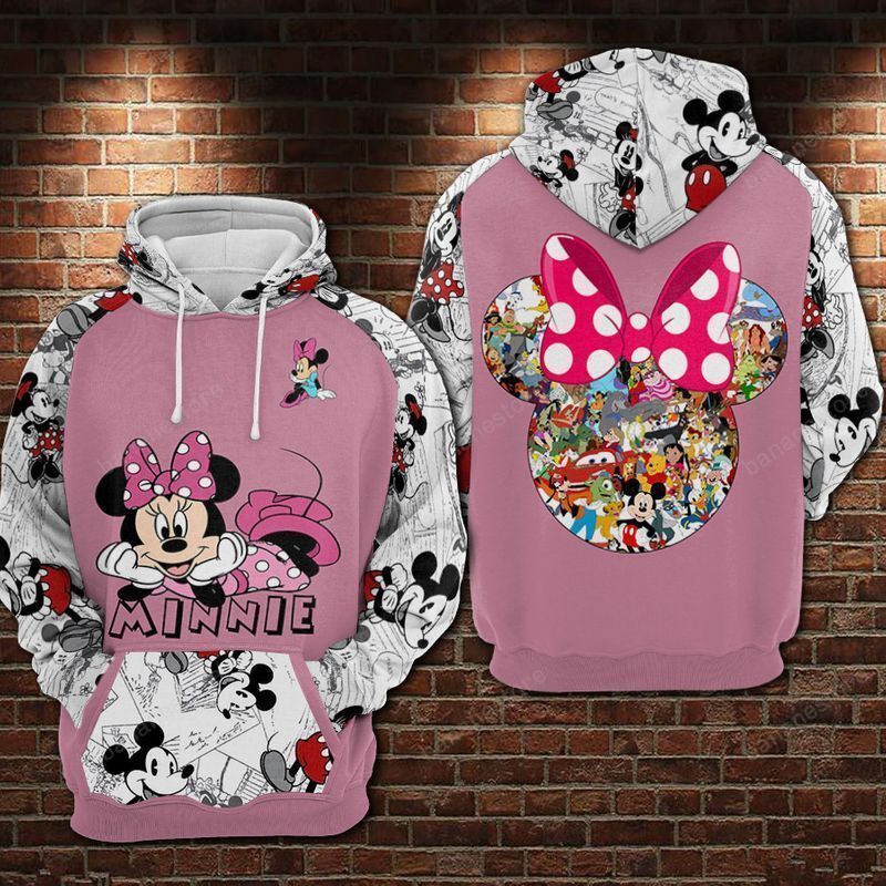 DN Hoodie Minnie Hoodie Minnie Old Version Comic DN Characters Hoodie
