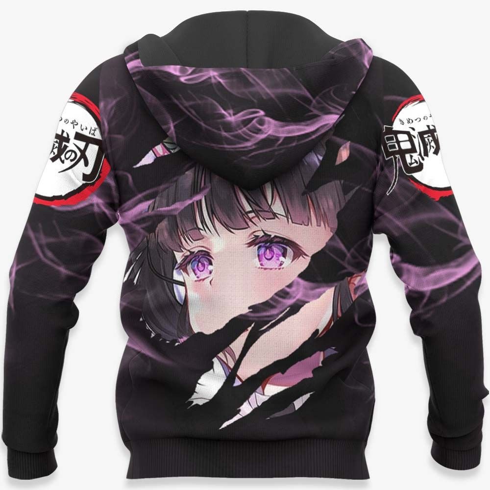 Demon Slayer Hoodie Kanao Tsuyuri Black Hoodie
