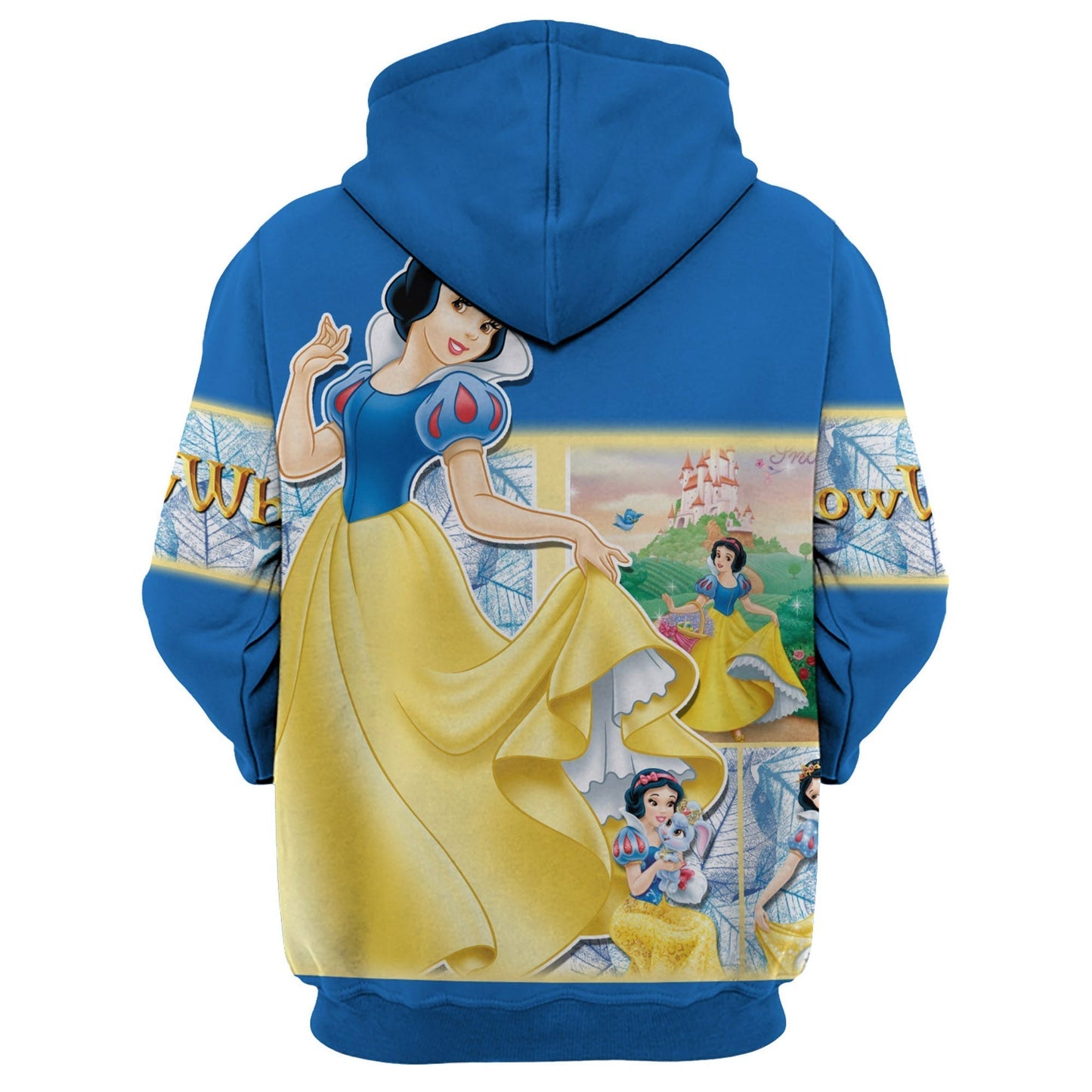 DN Snow White Hoodie DN Snow White Blue 3D Hoodie