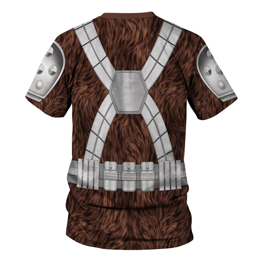 Stwa Black Krrsantan, Brown Costume T-Shirt For Men And Women CSSWR032