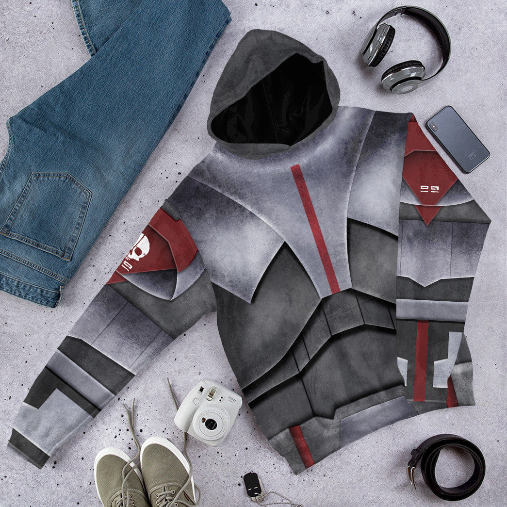 S.W The Bad Batch Armor Custom Hoodie Tshirt Apparel