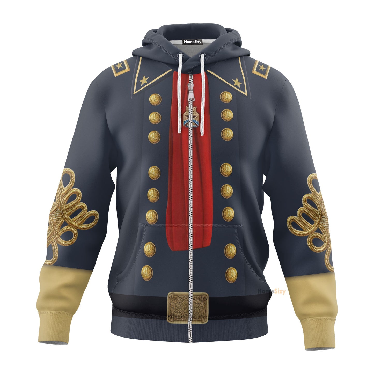 Custom Cosplay Costume George Armstrong Custer Hoodie QT301121Hf