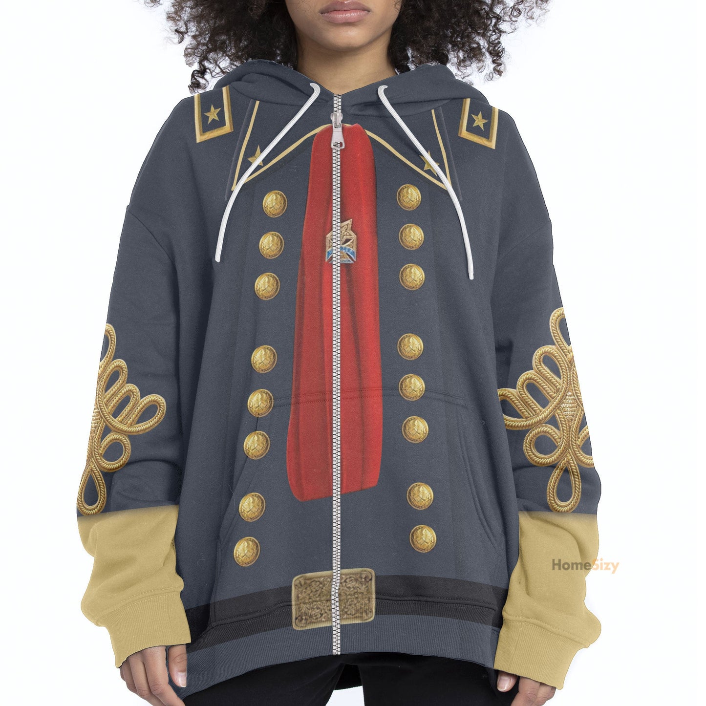 Custom Cosplay Costume George Armstrong Custer Hoodie QT301121Hf