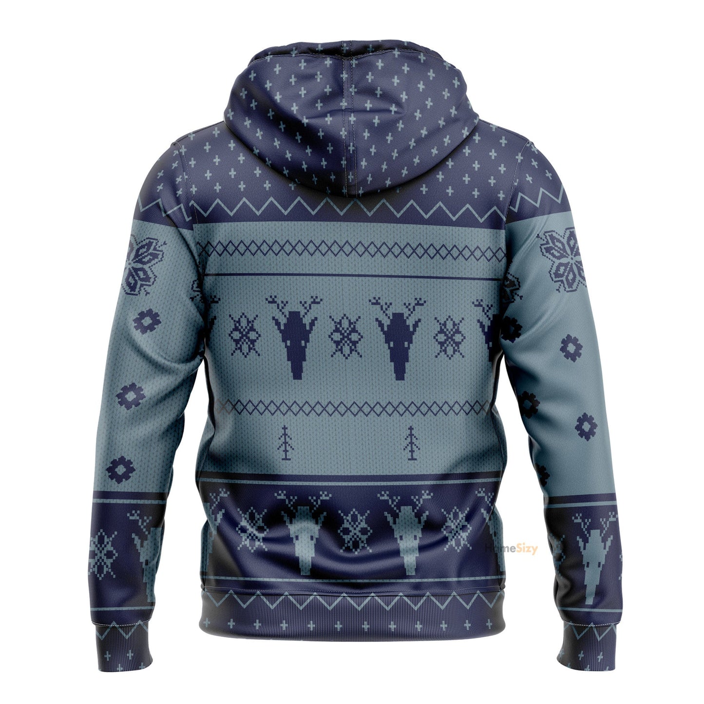 Shitters Christmas Blue Custom Cosplay Hoodie Apparel QT211394Hf