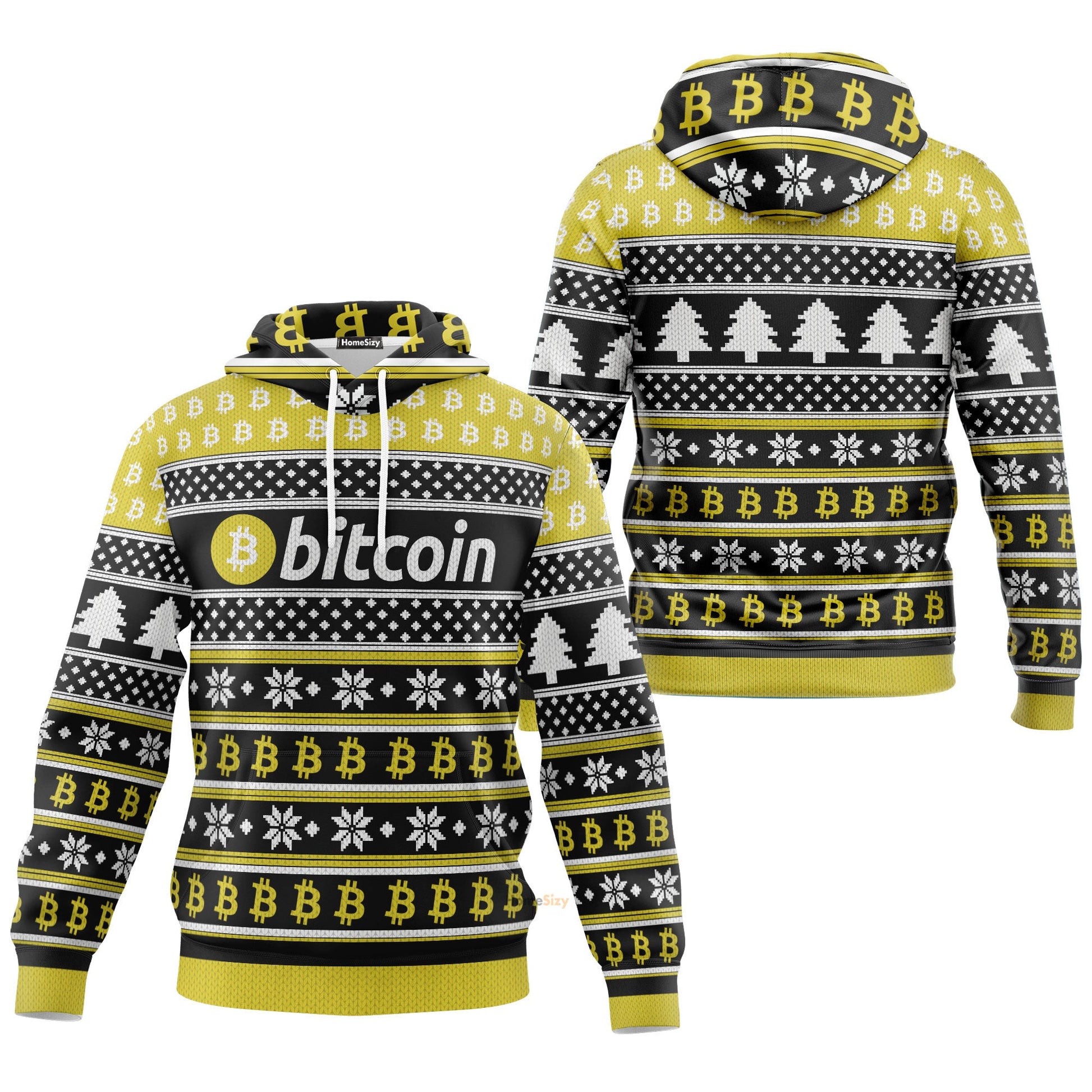 Bitcoin Christmas Custom Cosplay Hoodie Apparel QT212309Hf