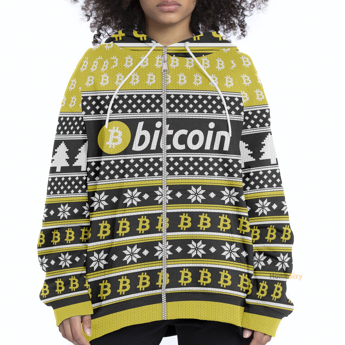 Bitcoin Christmas Custom Cosplay Hoodie Apparel QT212309Hf