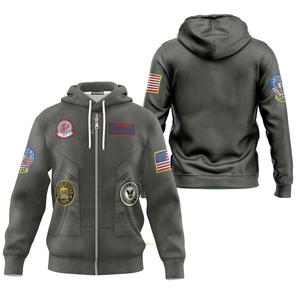 Top Gun Pete Maverick Mitchell - Cosplay Costume Hoodie QT205072