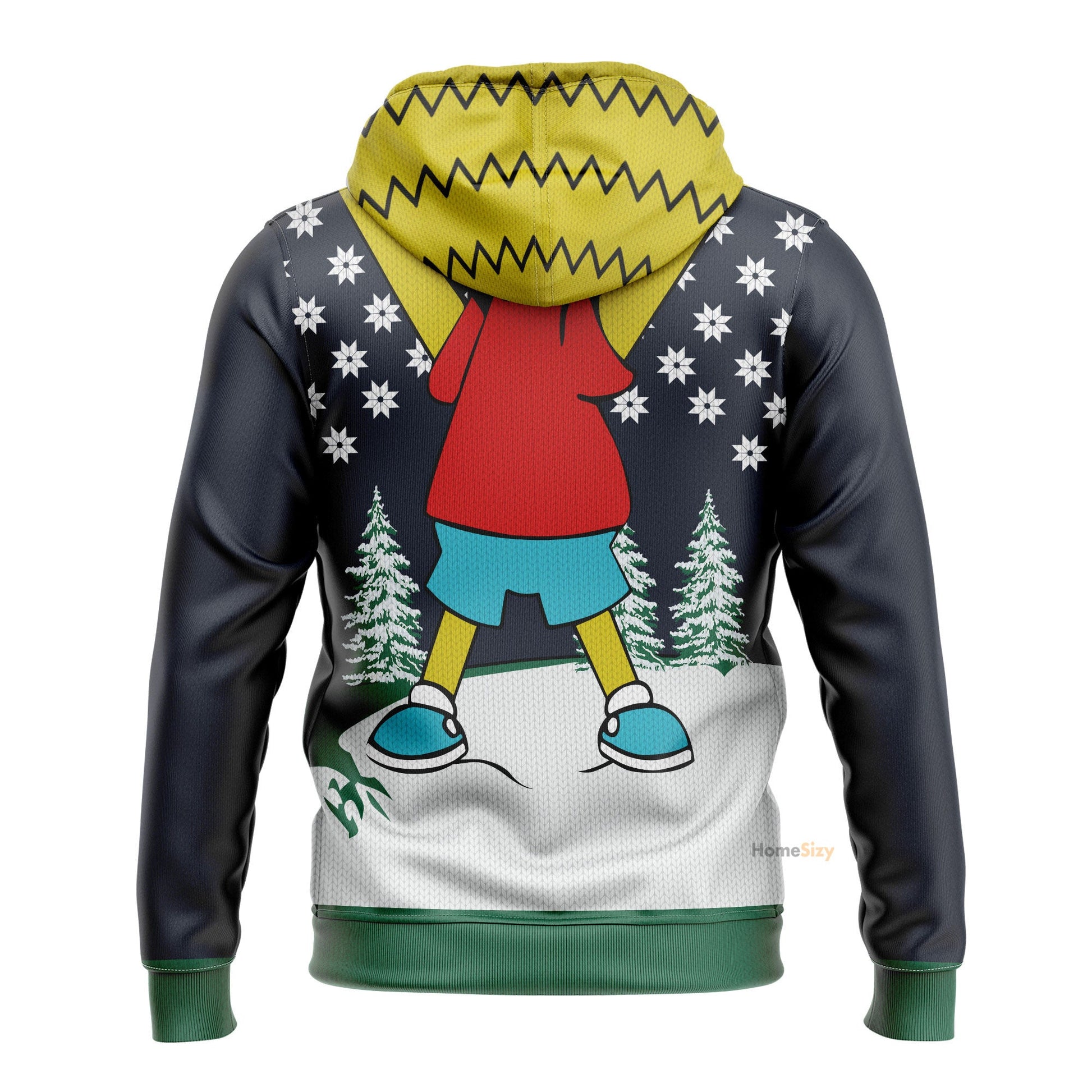 Custom Cosplay Costume Hoodie Bart Simpsons QT211187Hf