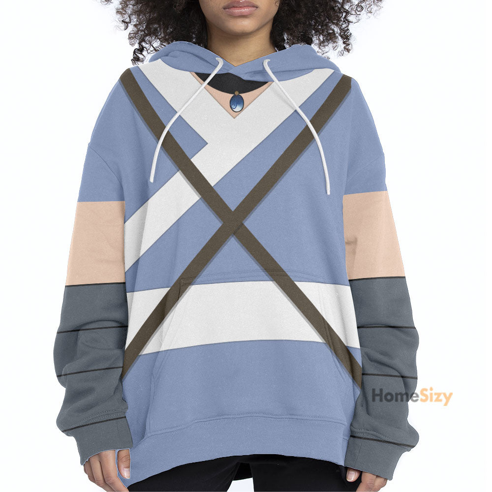 Katara The Last Airbender Custom Cosplay Costume Hoodie QT209227Hf