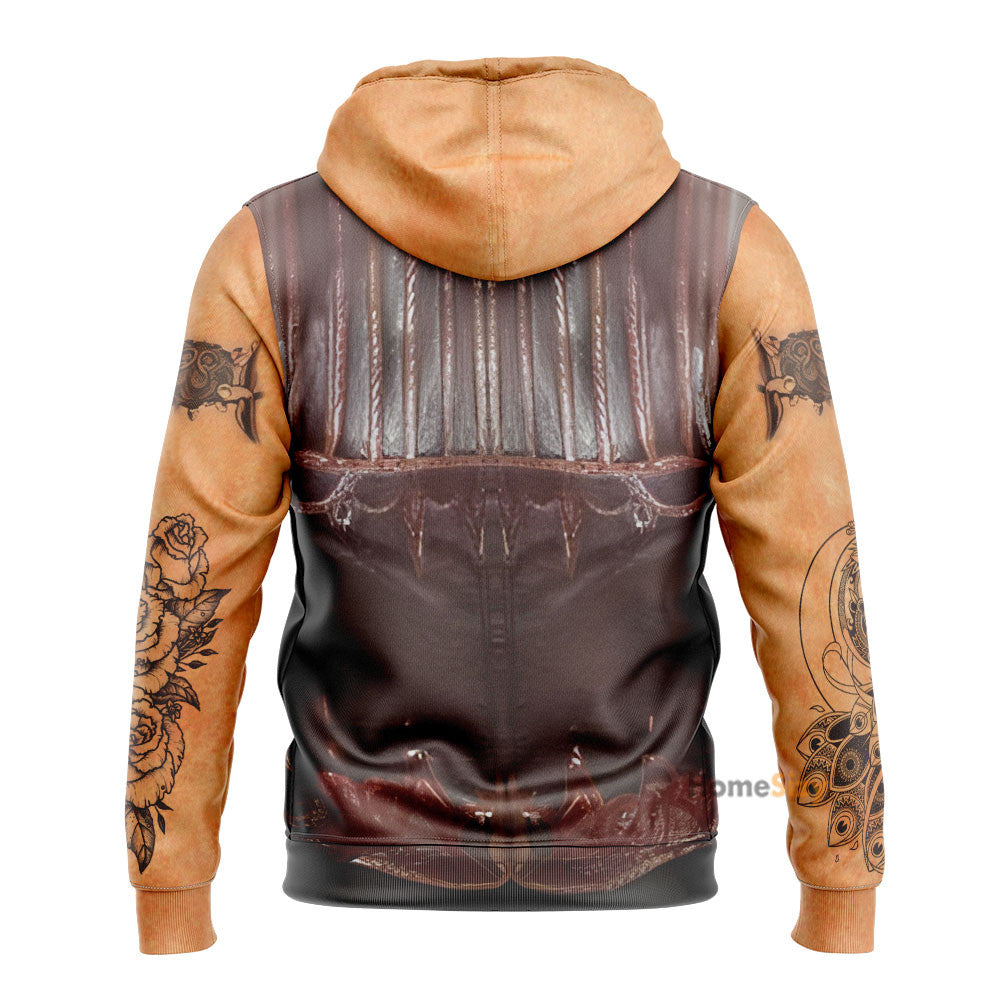Custom Cosplay Costume Danny Trejo Zip Hoodie Sweatshirt QT302506Hg