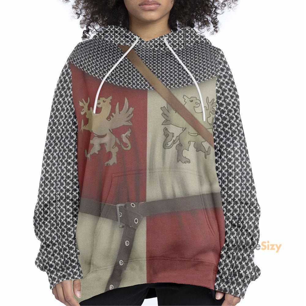 Hoodie Custom Cosplay Costume Polish Knight QT204282Hf