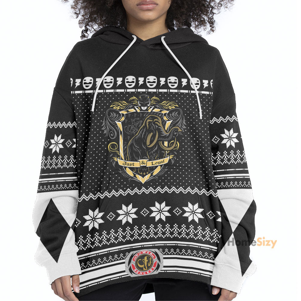 Black Power Ranger Christmas Custom Tshirt Hoodie QT212266Hc