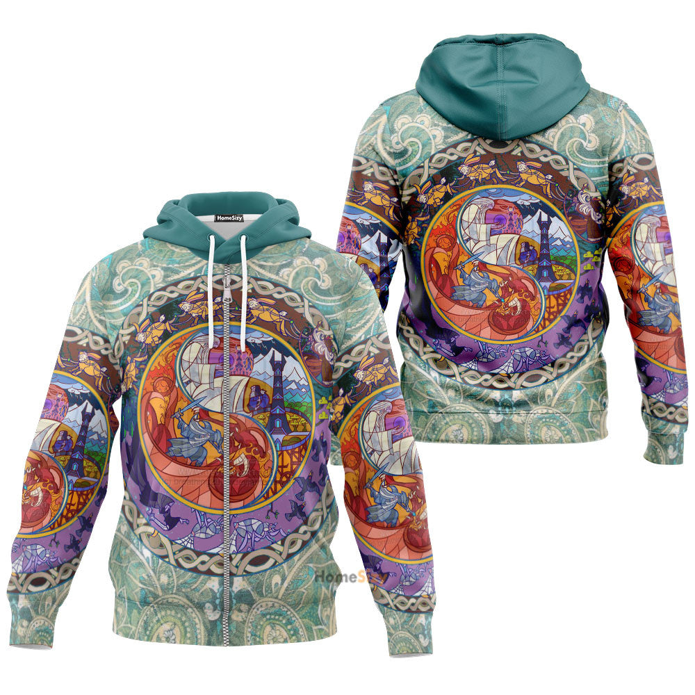 Lord Of The Rings The Hobbit Gandalf The Grey Custom Hoodie QT209126Hf