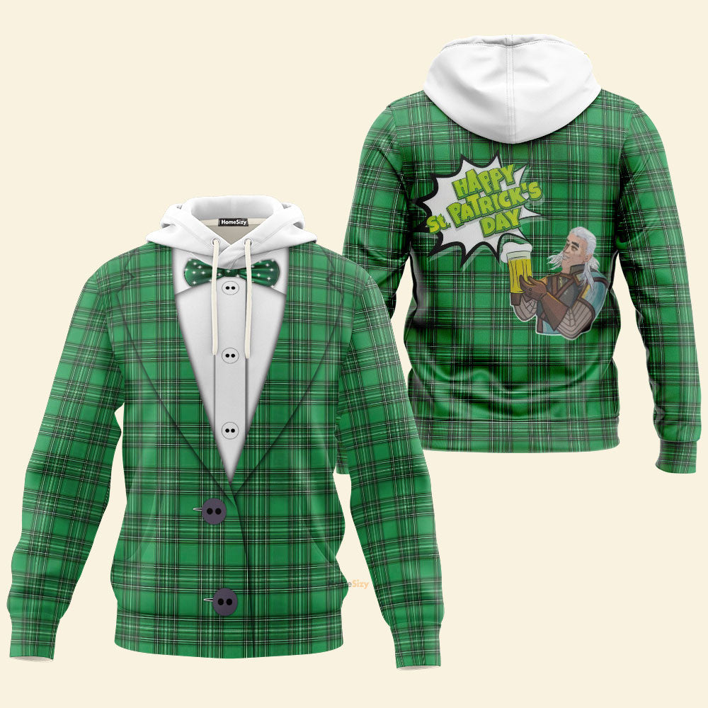 Irish St Patrick's Day Vest Cosplay Costume - Hoodie