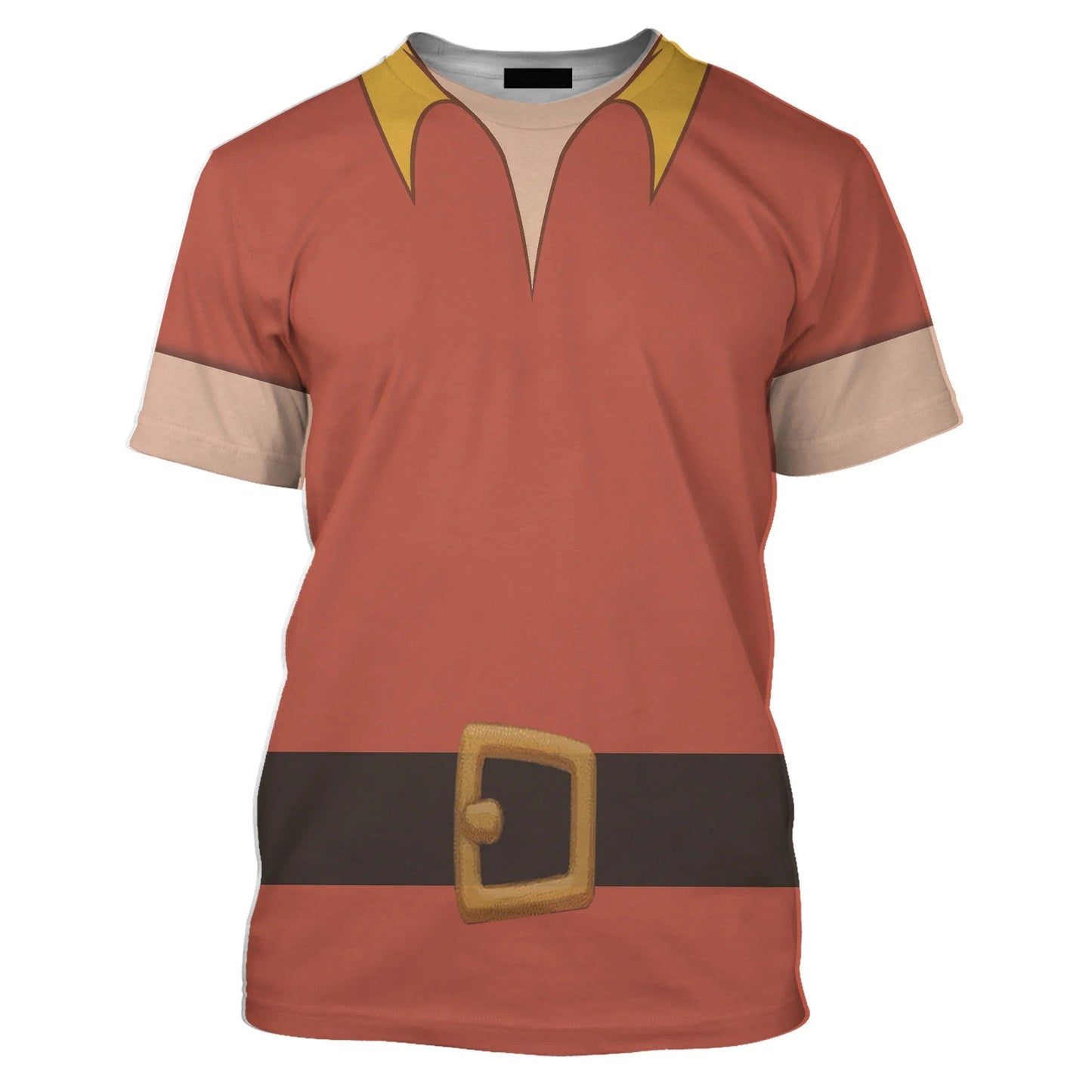 Disney T-Shirt Gaston Beauty And The Beast Villain Costume T-Shirt Red Unisex Adults New Release - Trendy Gift For Men & Women