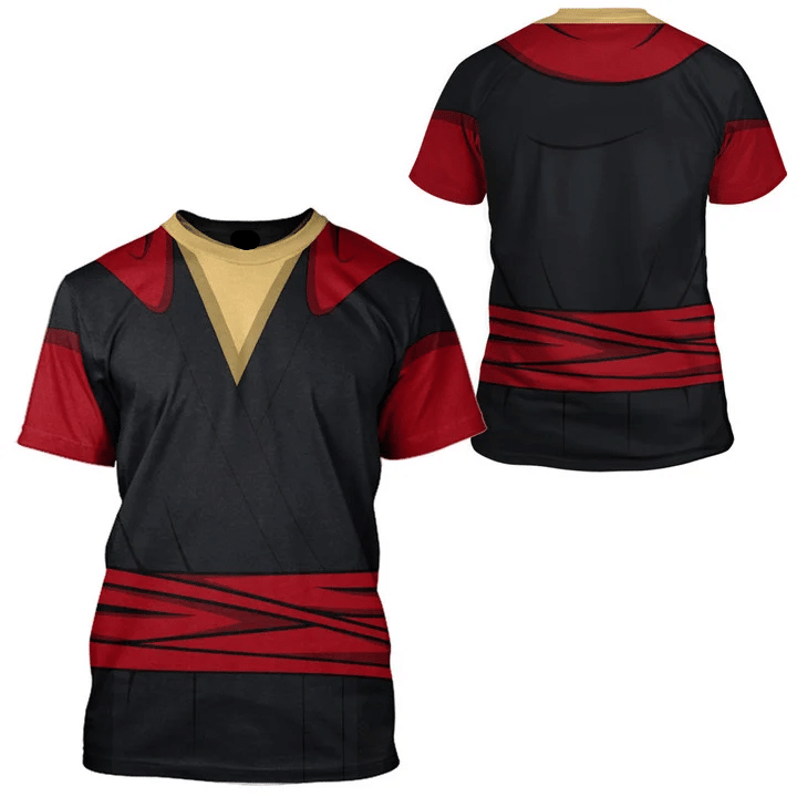 Disney Hoodie Jafar Villain Costume T-Shirt Red Black Unisex Adults New Release - Trendy Gift For Men & Women