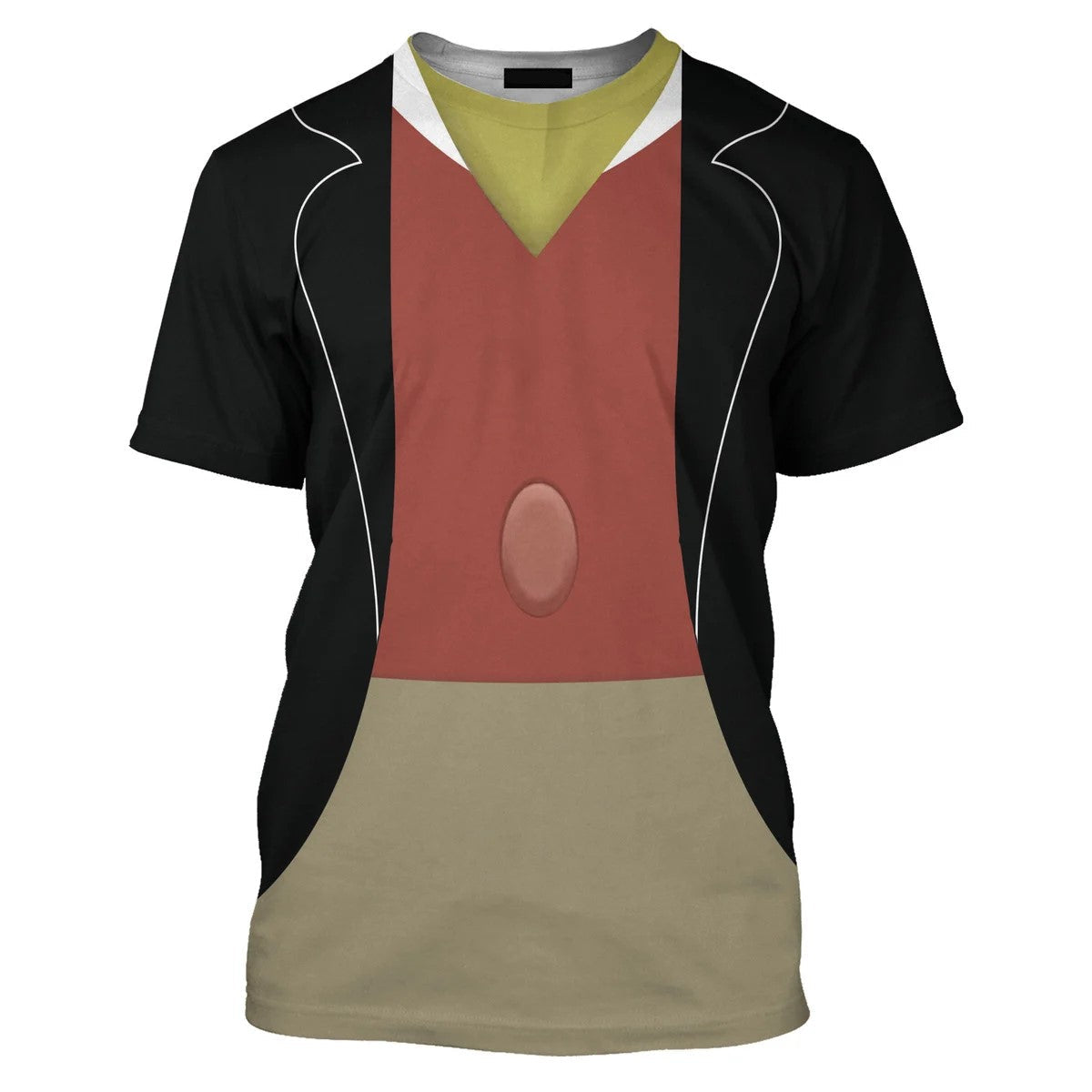 Disney T-Shirt Jiminy Pinocchio Costume T-Shirt Colorful Unisex Adults New Release - Trendy Gift For Men & Women