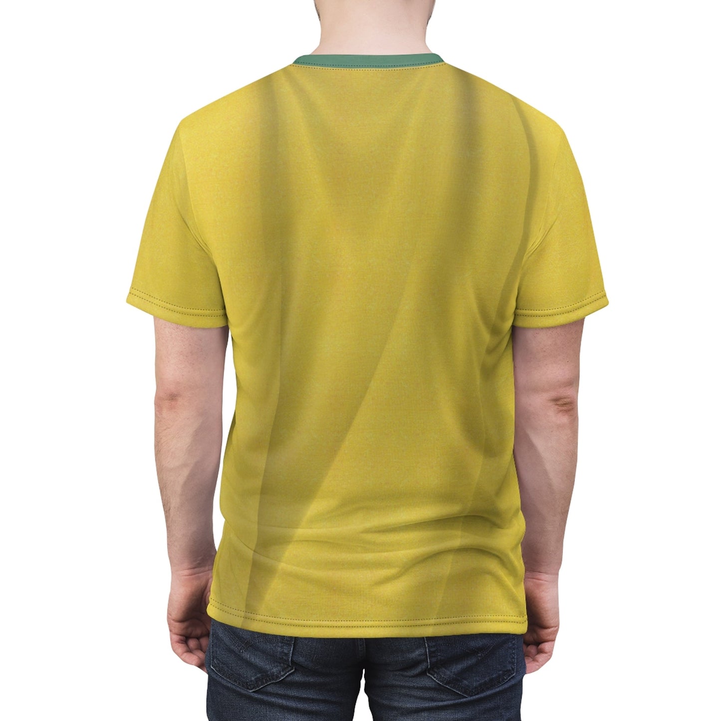 Green And Yellow Vision Halloween Costume T-shirt For Men