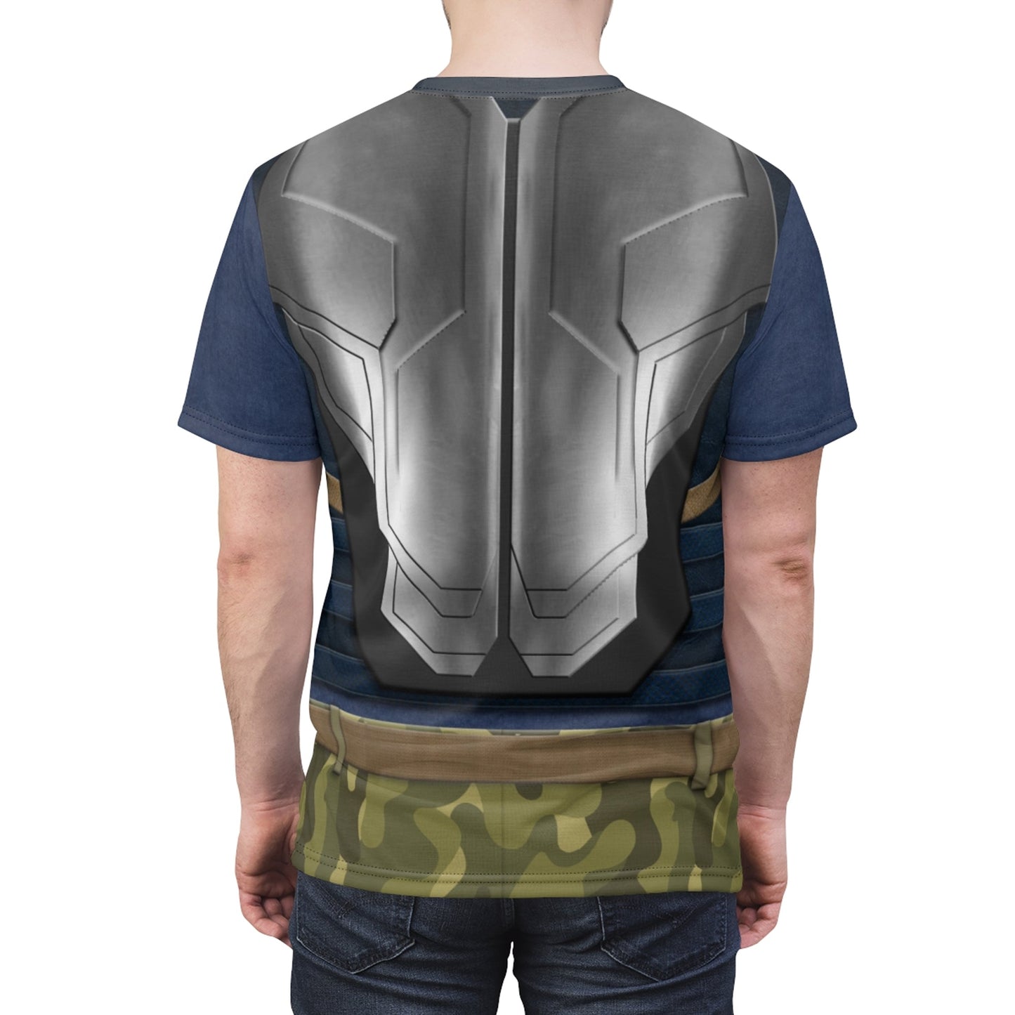 Erik Killmonger Vest And Armor Black Panther Costume T-shirt For Men