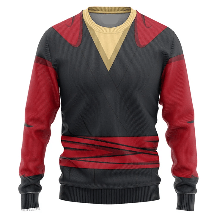 Disney Hoodie Jafar Villain Costume T-Shirt Red Black Unisex Adults New Release - Trendy Gift For Men & Women