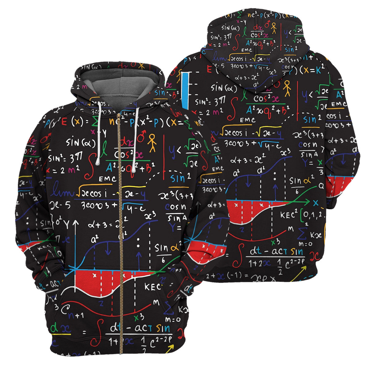 Mathematics - All Over Printed Shirt