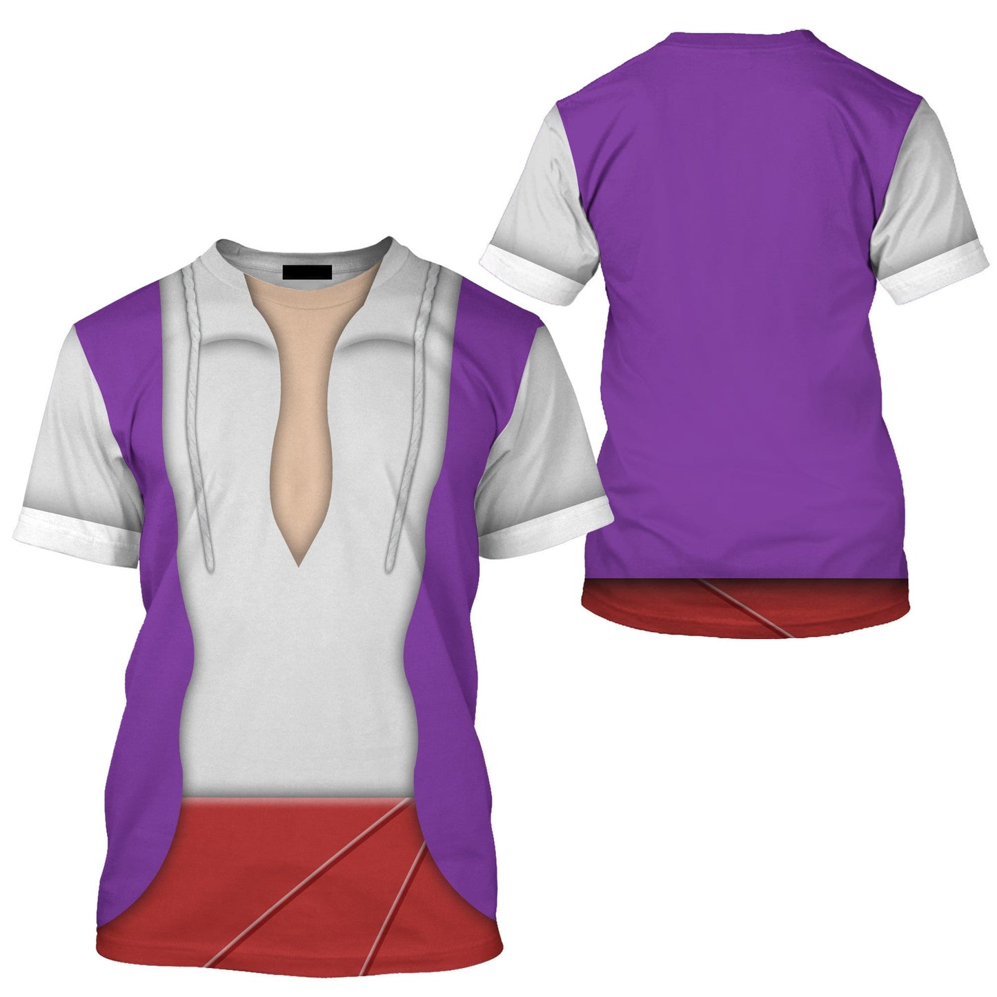 Disney T-Shirt Prince Ali Aladdin Costume T-Shirt Colorful Unisex Adults New Release - Trendy Gift For Men & Women