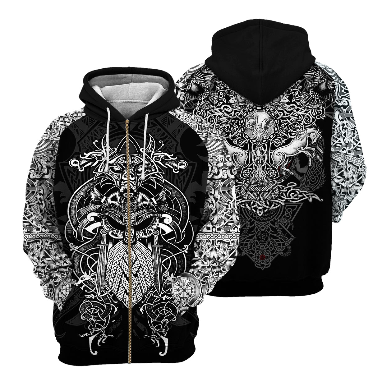 Viking - All Over Printed Shirt