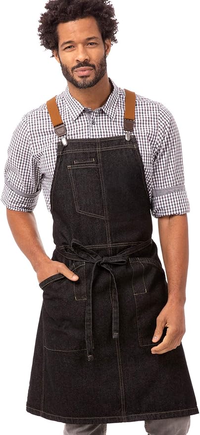 JustVero Unisex Berkeley Bib Apron
