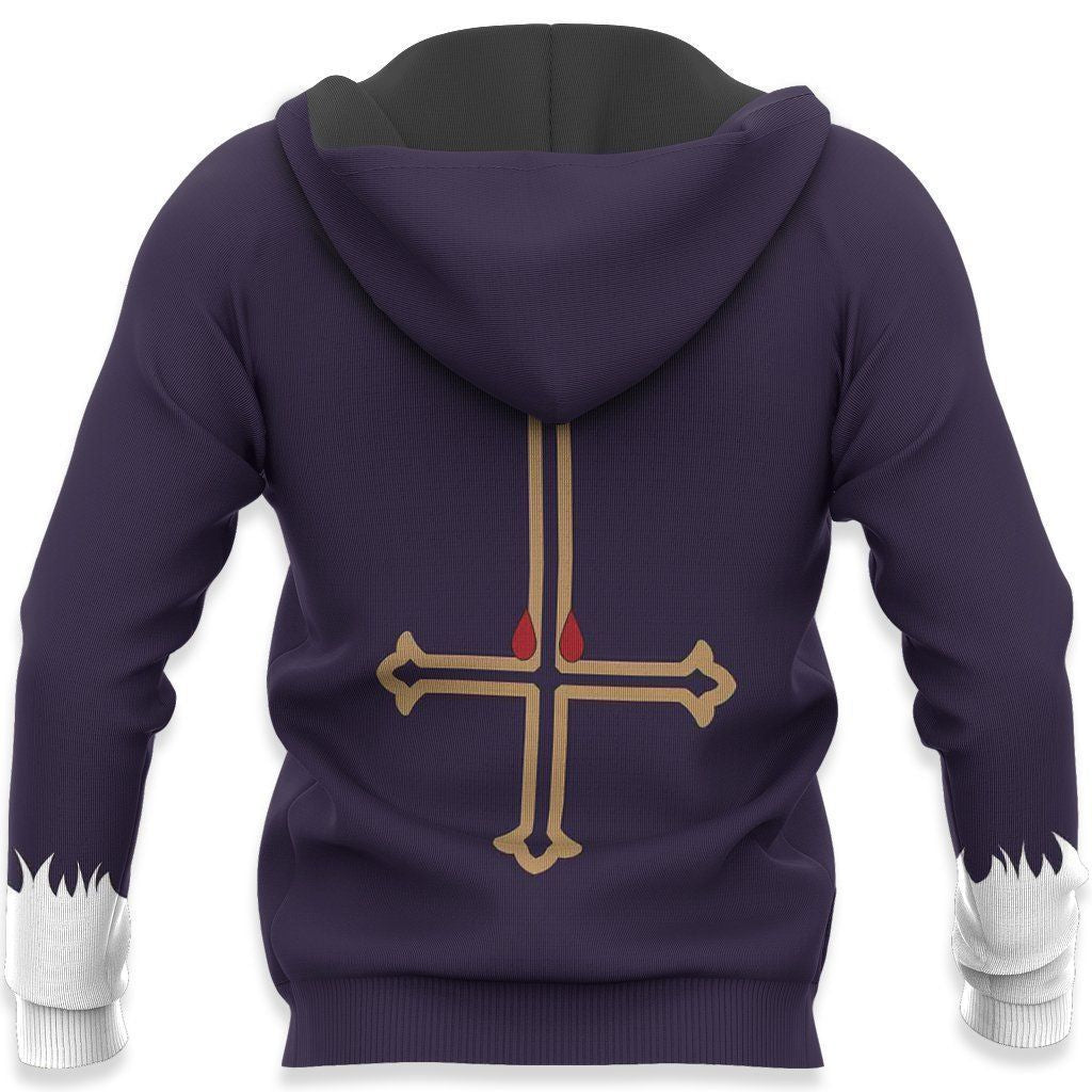 Hunter X Hunter T-shirt Chrollo Lucilfer Suit Costume T-shirt Hoodie Anime Shirt