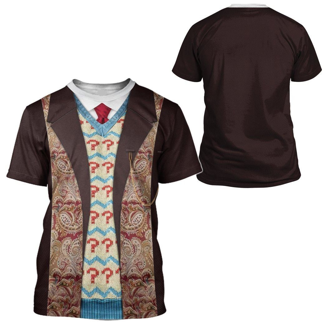 Doctor Who Hoodie Doctor Who 7Th Suit Costume T-Shirt Brown Unisex - Trendy Gift For Men & Women