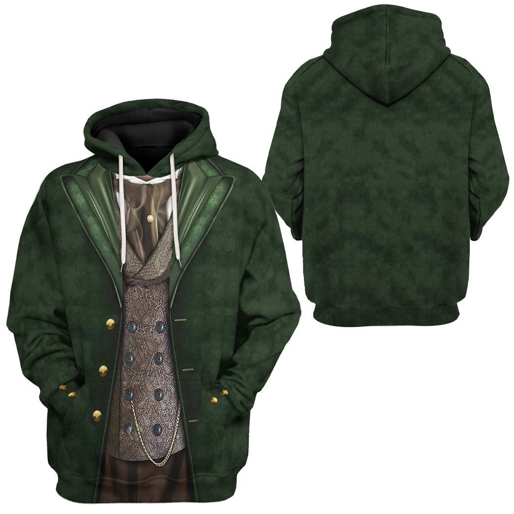 Doctor Who Hoodie Doctor Who 8Th Suit Costume T-Shirt Green Unisex - Trendy Gift For Men & Women