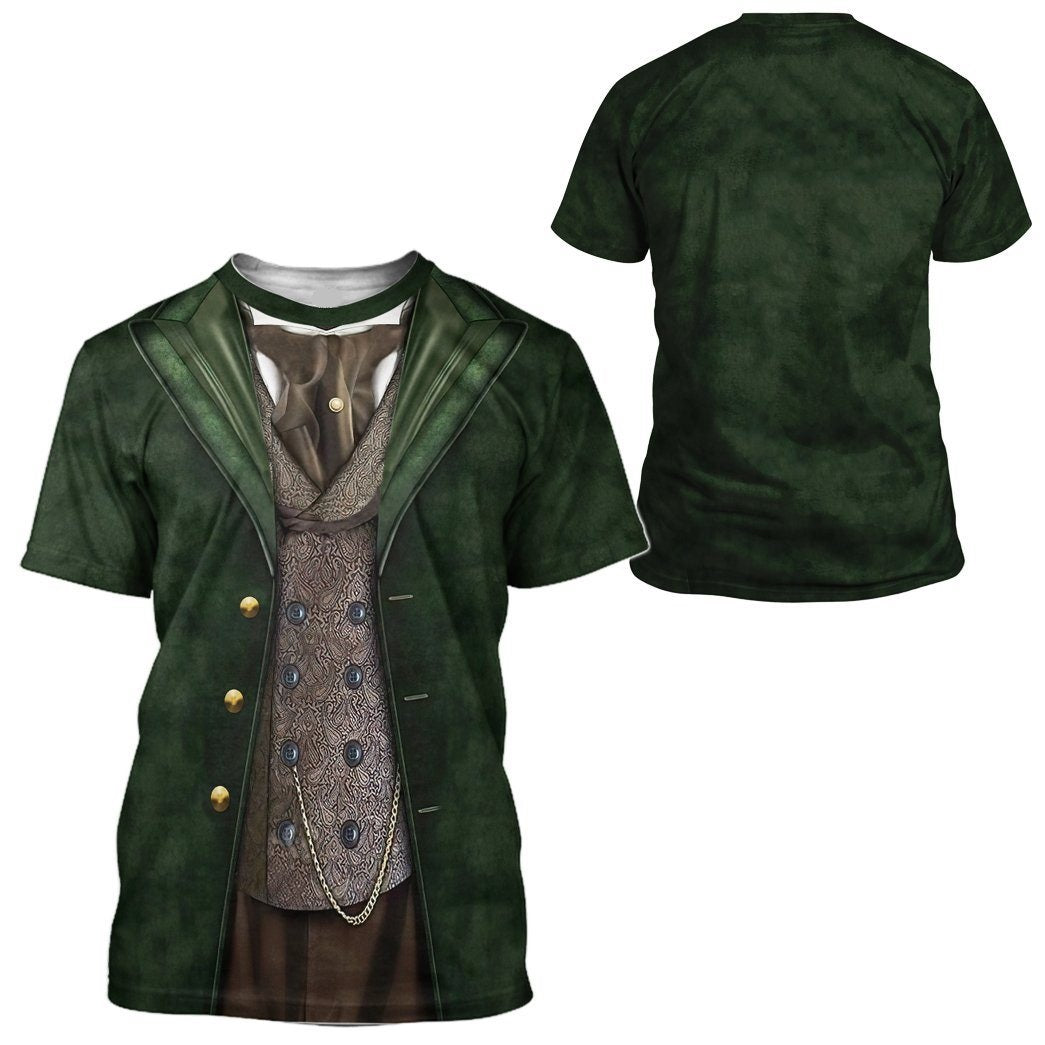 Doctor Who Hoodie Doctor Who 8Th Suit Costume T-Shirt Green Unisex - Trendy Gift For Men & Women