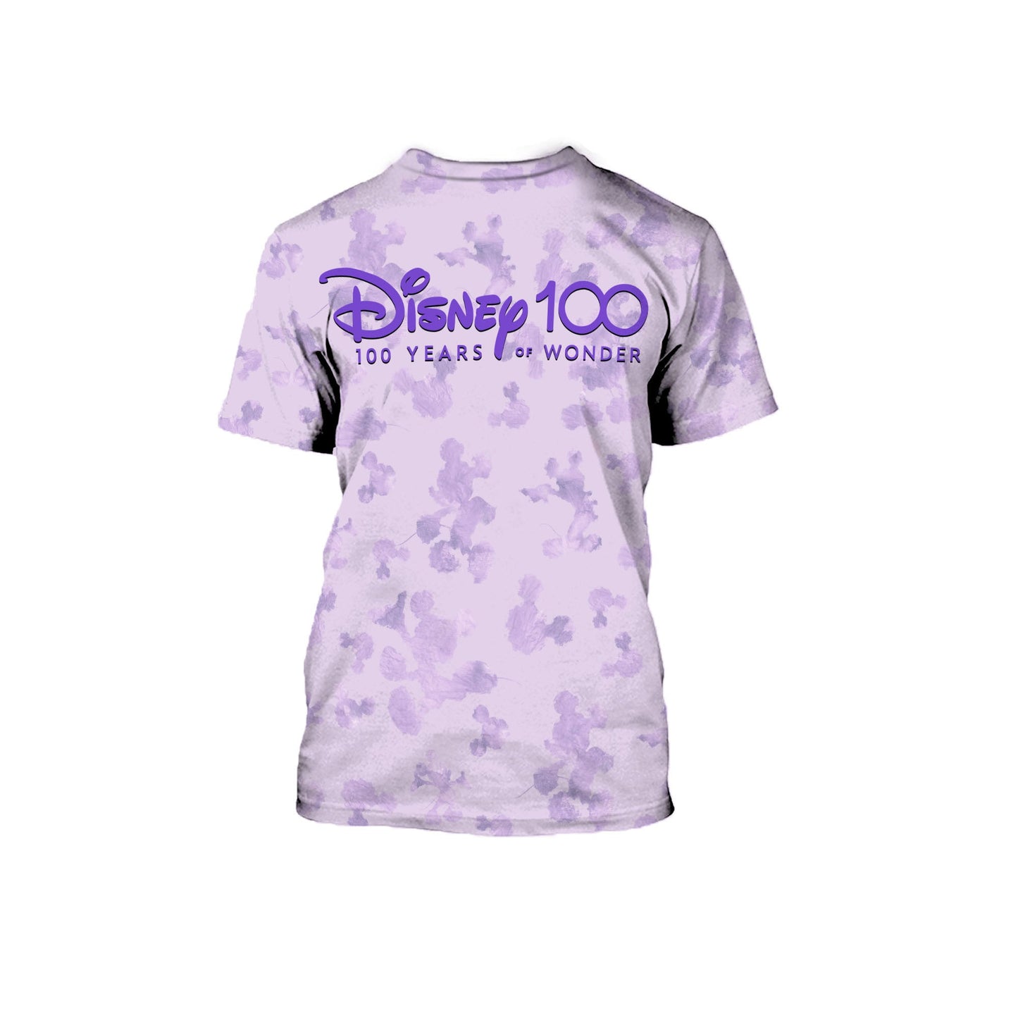 Disney T-Shirt Mk Minnie Friends Castle Disney 100 Years Of Wonder T-Shirt Purple Unisex Adults New Release - Trendy Gift For Men & Women