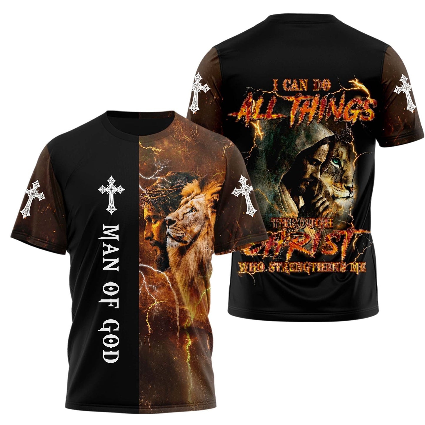 I Can Do All Things Through Christ Who Strengthens Me 3D TShirt