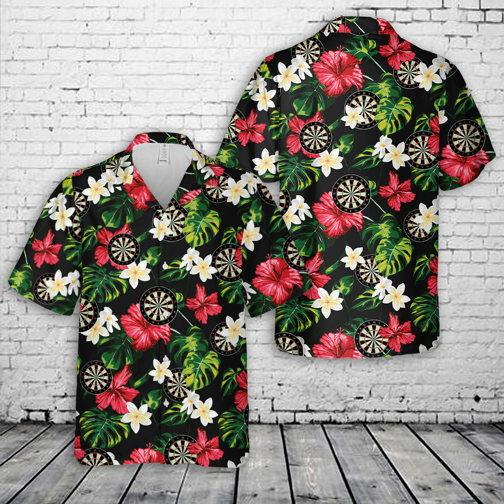 Dart Board Hawaiian Shirt