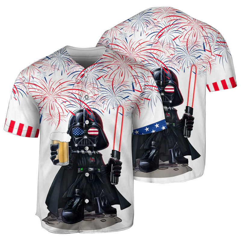 Star Wars Baseball Jersey Darth Vader Independence Day Star Wars Jersey Shirt White Unisex Adult New Release