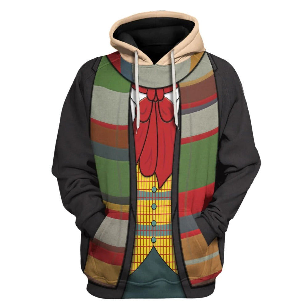 Doctor Who Hoodie Doctor Who 4Th Suit Costume T-Shirt Colorful Unisex - Trendy Gift For Men & Women
