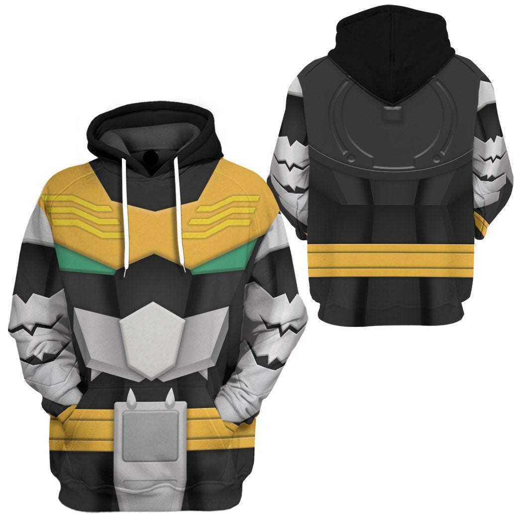 Power Ranger Hoodie Power Rangers Megaforce Robo Knight Hoodie Colorful Unisex - Cozy Hoodie For Cold Weather